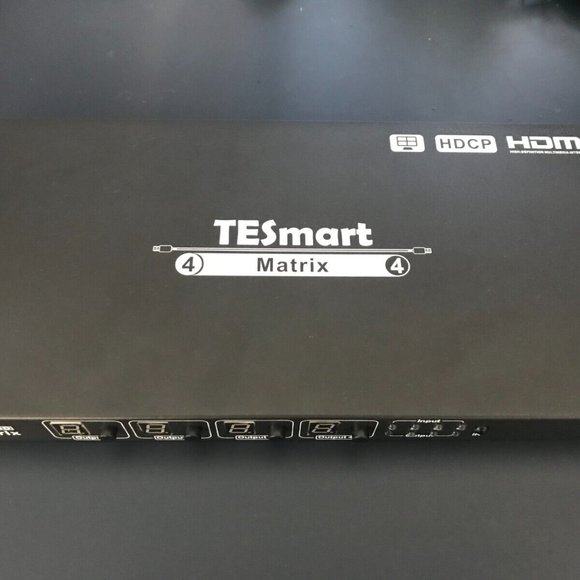 TESmart 4x4 HDMI Matrix 4K Video Switch RS232 (HMA0404A60) - Picture 2 of 6